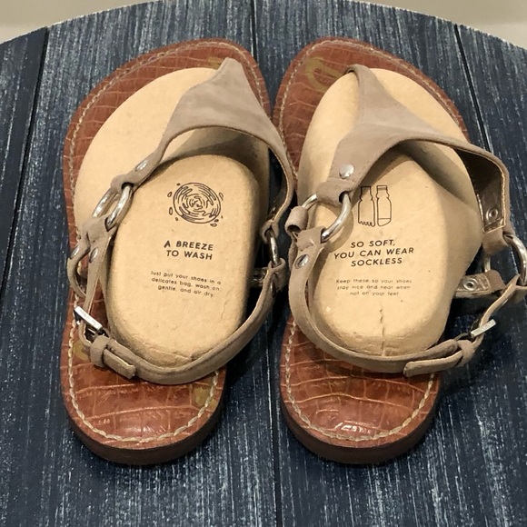 Sam Edelman Suede Sandals - Picture 5 of 6